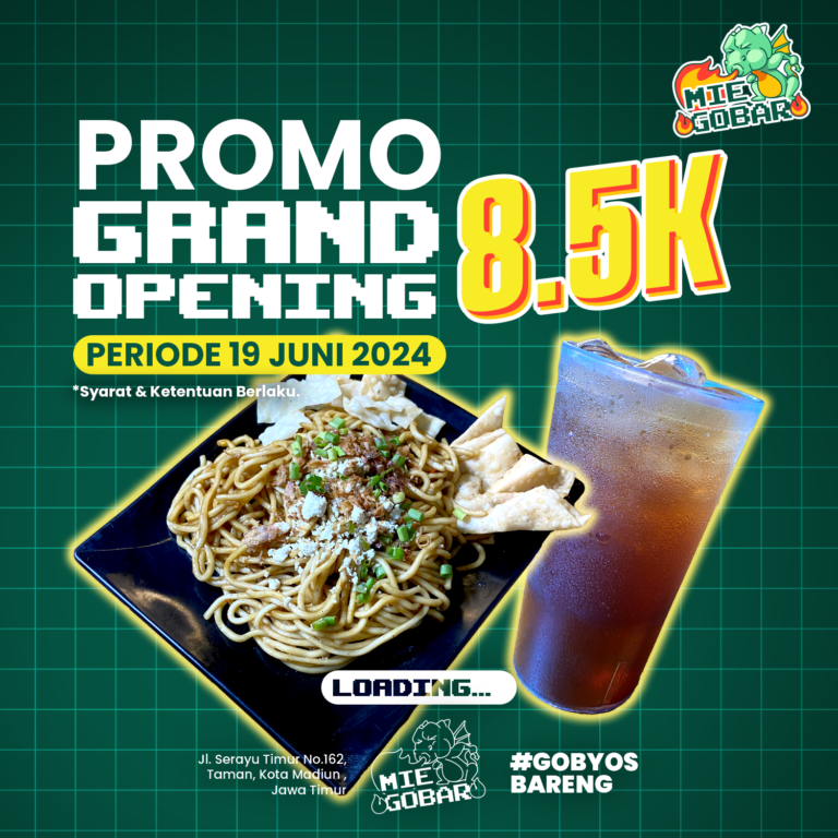 PROMO GRAND OPENING SERAYU